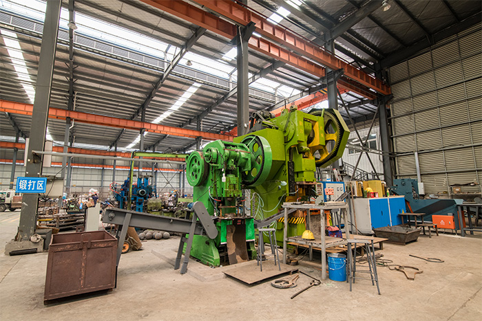 当阳网架配件-锥头加工车间